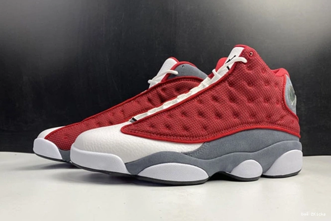 Trendy Retro Red Flint Gym 13 Grey Air Jordan 800 DJ5982-600 0802